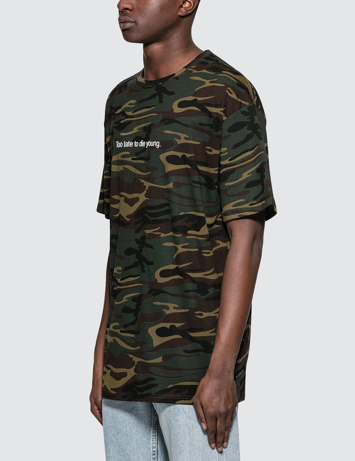 "Too late to die young" T-Shirt Placeholder Image