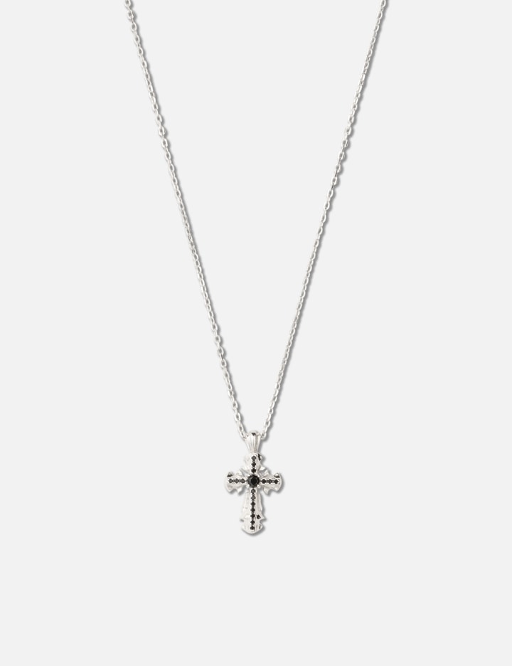 MIDNIGHTFACTORY CRUCIS Mini Cross Pendant Necklace