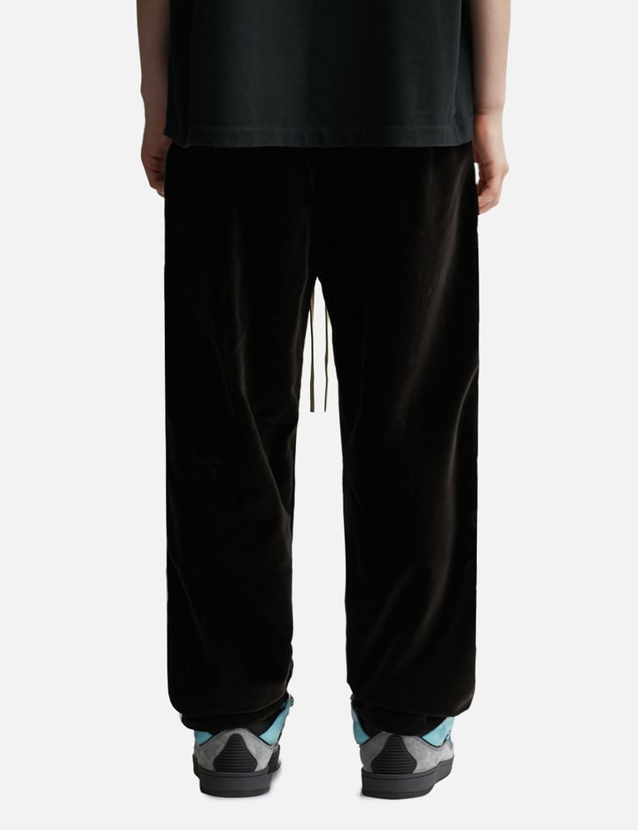 Shop Fear Of God Cotton Velvet Striped Forum Pant In Brown