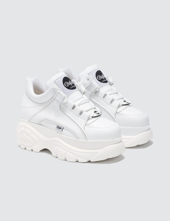 Buffalo Classic White Low-top Platform Sneakers Placeholder Image