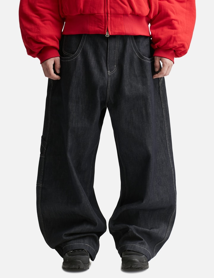 Retro Baggy Denim Pants Placeholder Image
