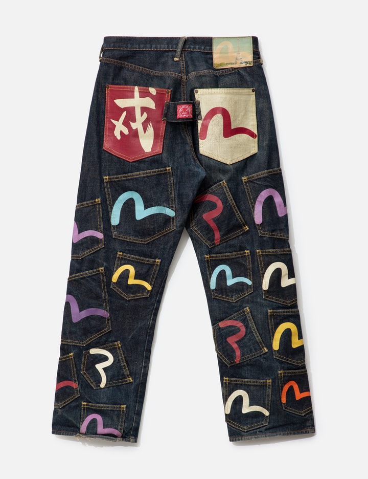 Evisu Multipocket Rainbow Denim