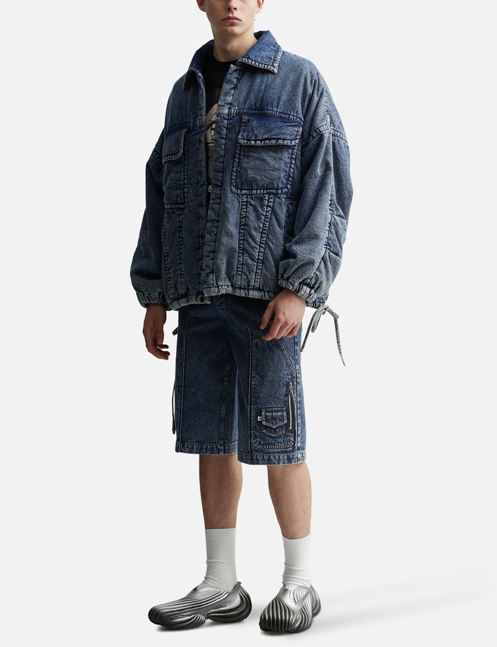 PADDED DENIM JACKET Placeholder Image