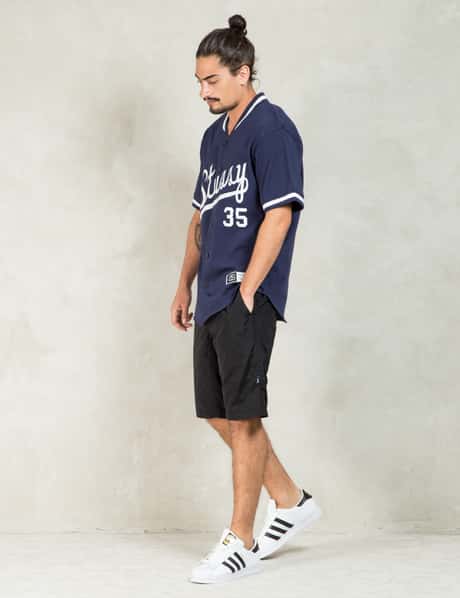 Stussy Women's Clothing And Accessories.  Baseball top outfit, Baseball  jersey outfit women, Baseball jersey outfit