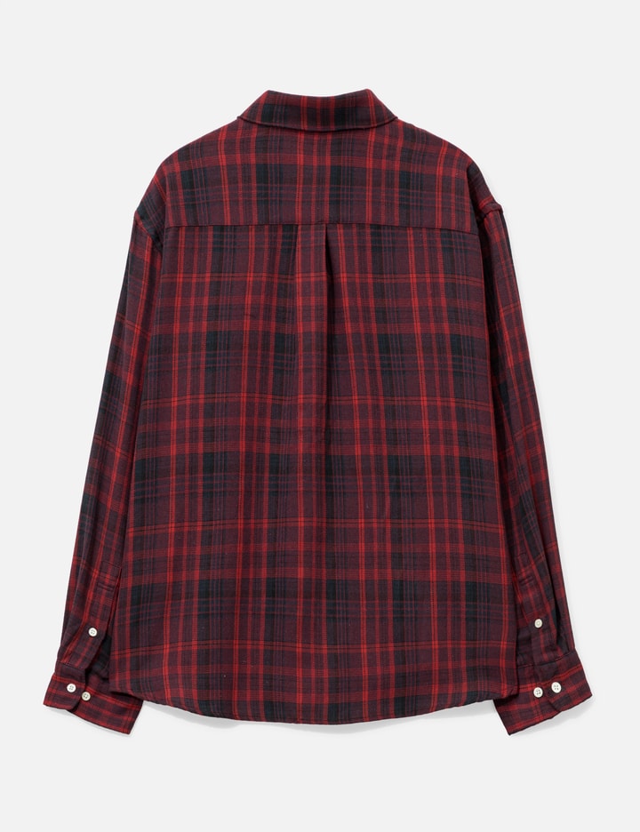 Tonywack Washed Cotton Blend Check Shirt