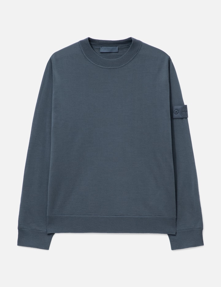 ストーンアイランド Light Pure RWS WOOL_S.I. Ghost Crewneck Jumper