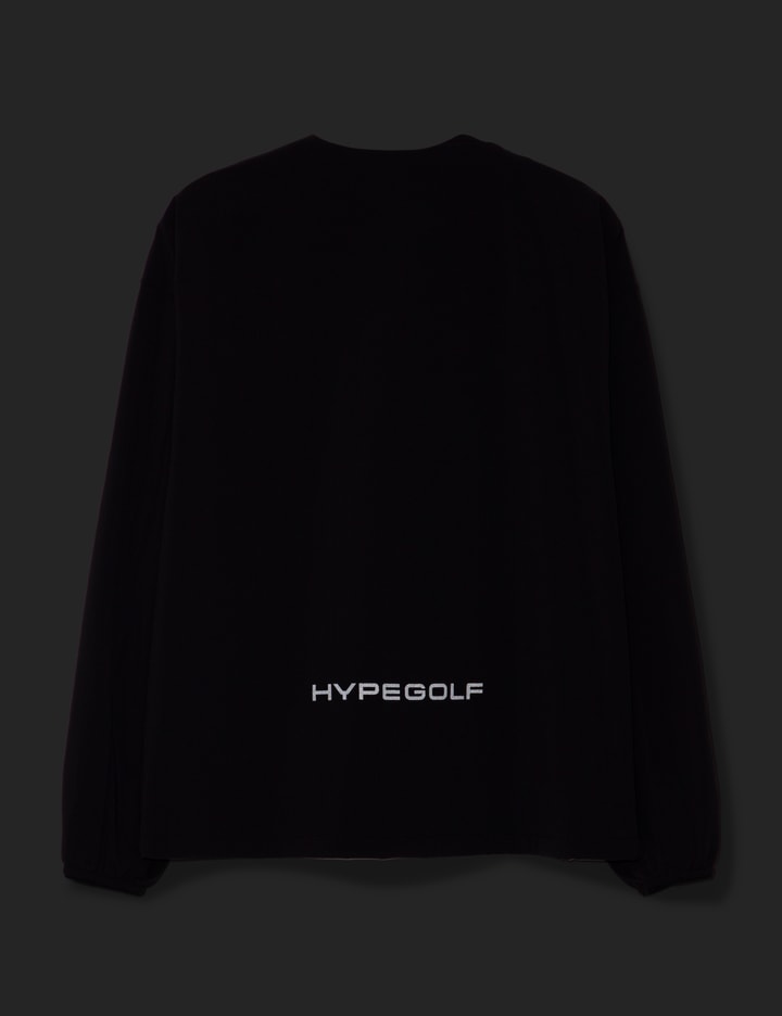 Hypegolf X Post Archive Faction (paf) Woven Track Top In Black