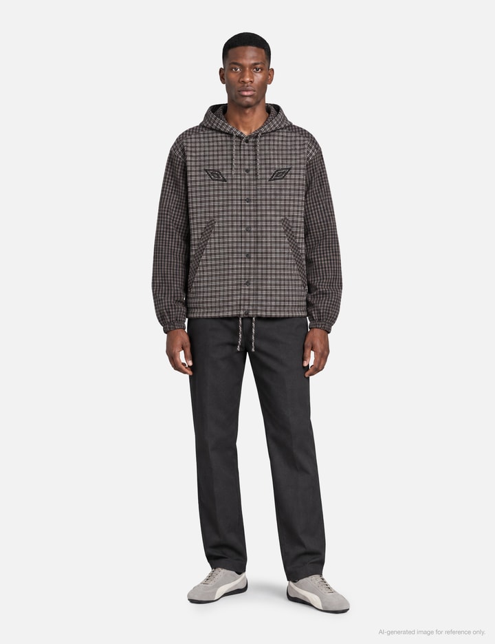 Umbro Slam Jam X Umbro Double Plaid Overshirt Dark
