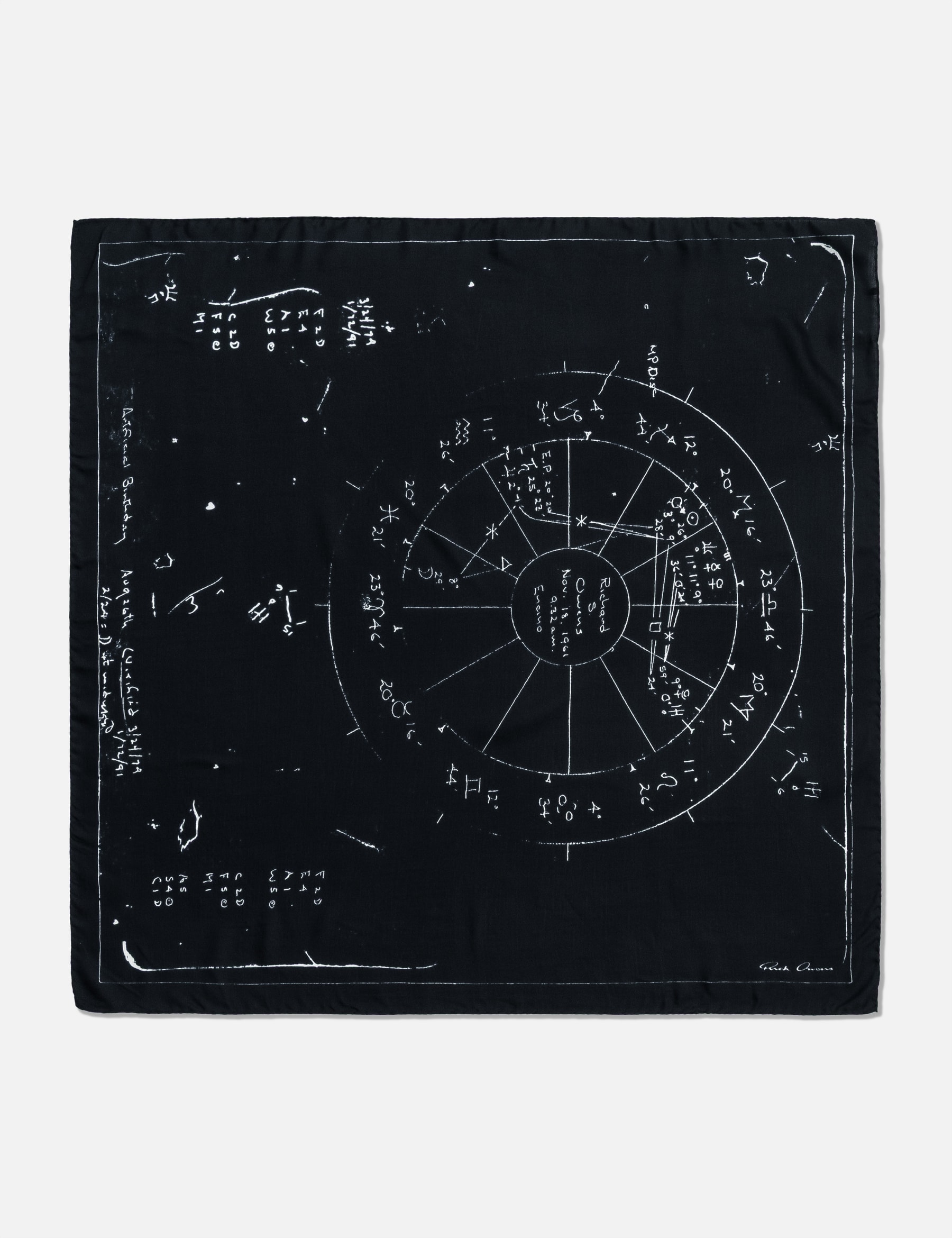 Printed Astro 70x70 Scarf view 7