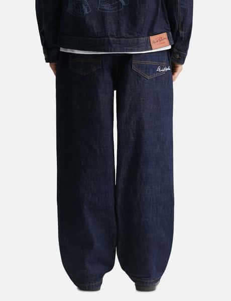 X Daniel Johnston Bull Selvedge Denim Jeans view 12