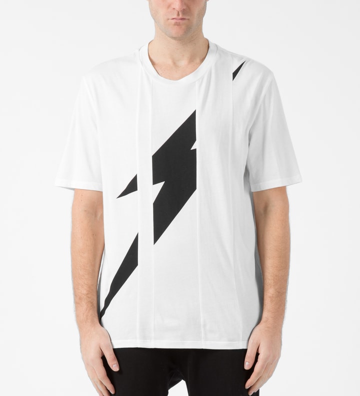 Antique White Lightning Cotton T-Shirt Placeholder Image