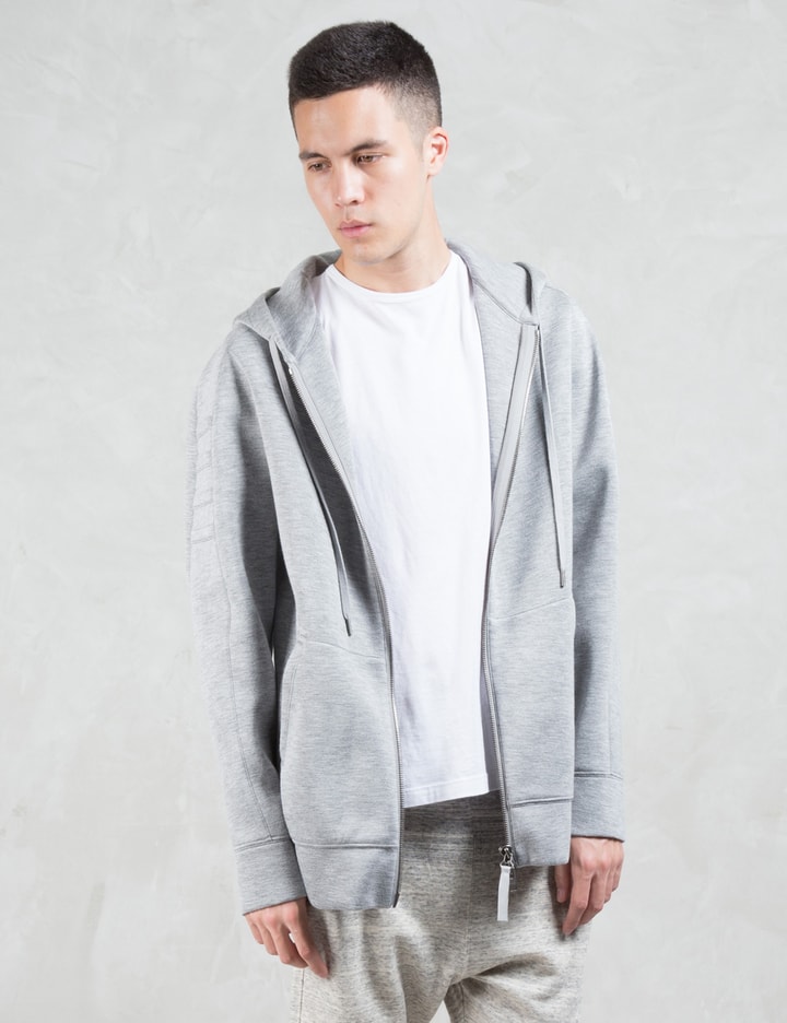 Sponge Fleece Tape Zip Up Hoodie Placeholder Image