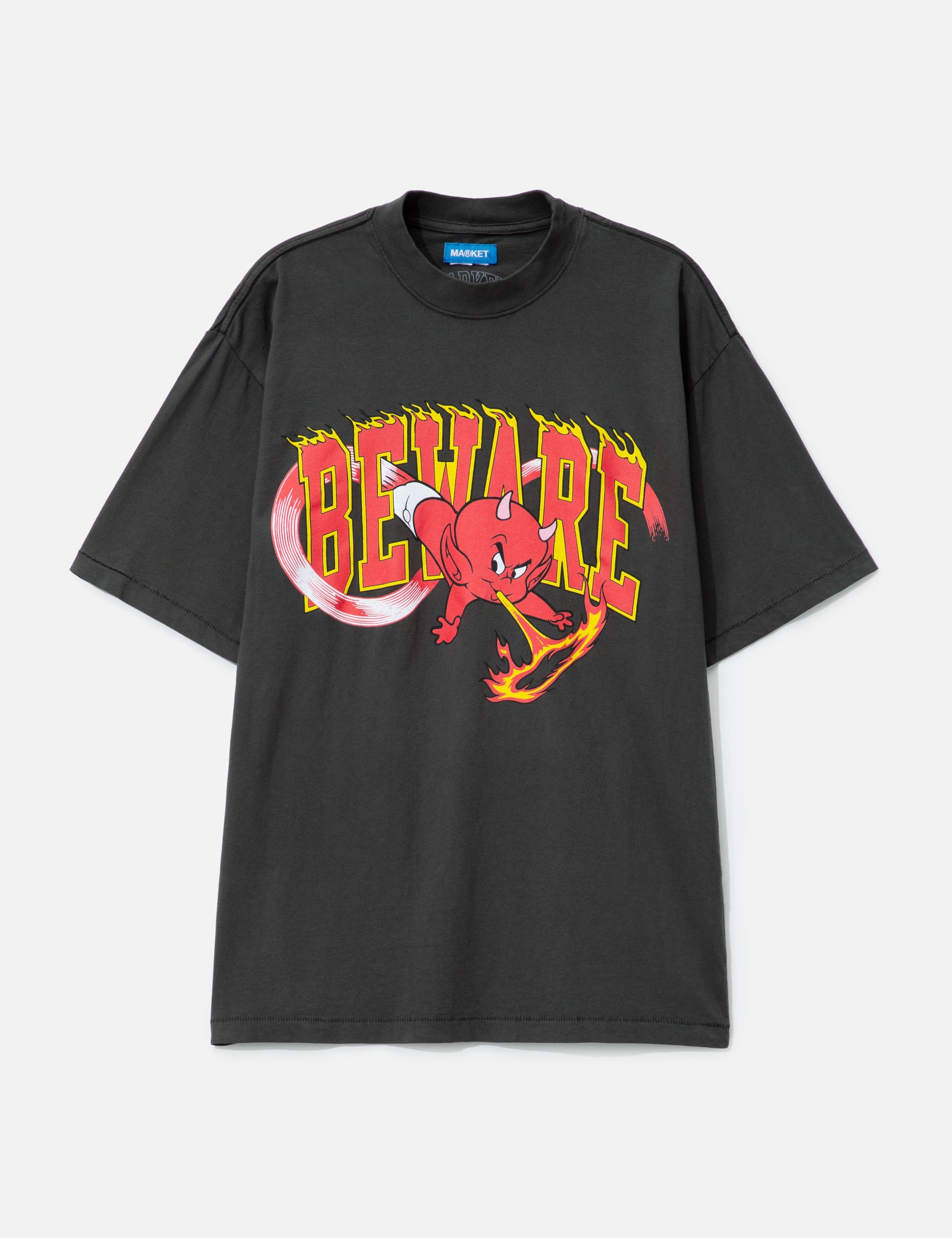 X Hot Stuff Beware Short Sleeve T-Shirt view 16