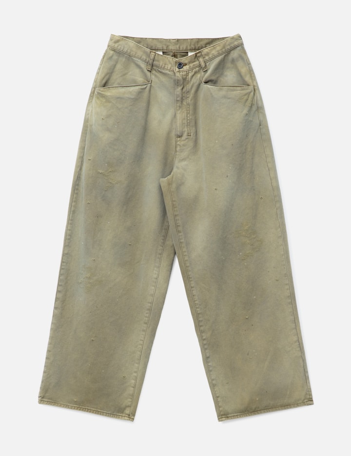 ANCELLM Chino Wide Slacks