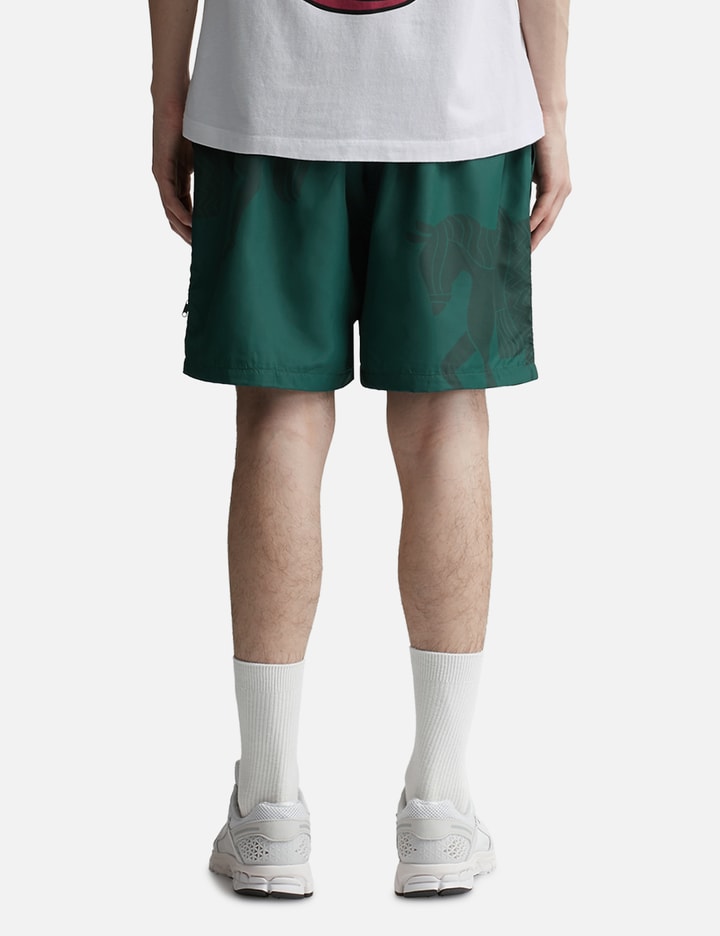 Shop By Parra Short Horse Shorts In Green