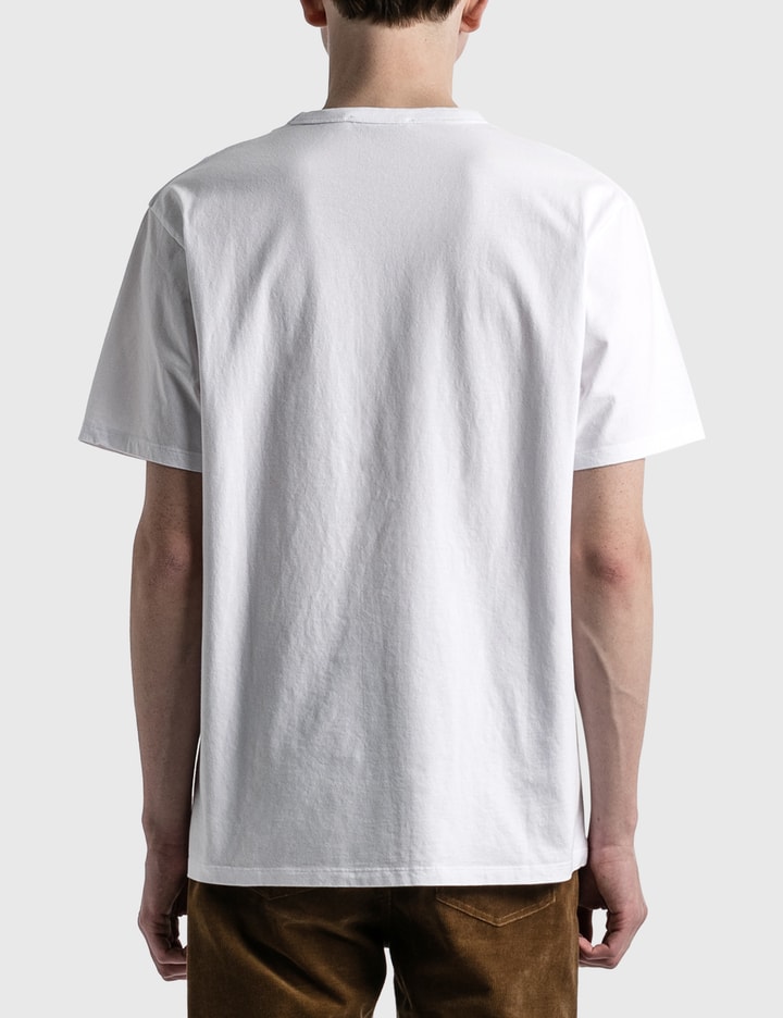 여우 옆모습 패치 포켓 티셔츠 Placeholder Image