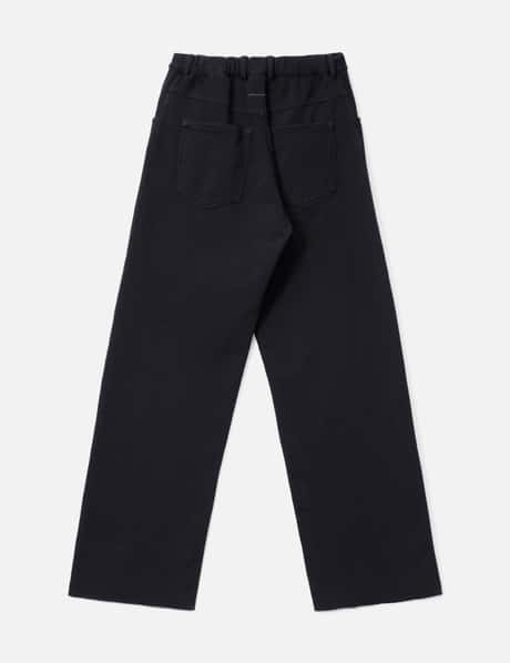Wide-Leg Cotton Trousers view 8