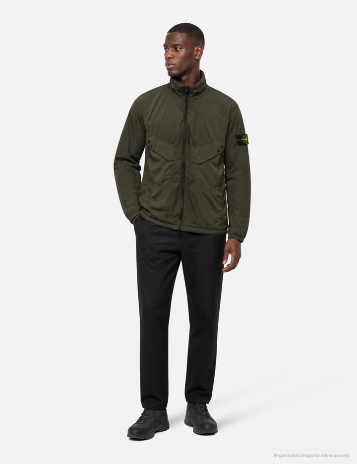 Stone Island Ultralight Nylon Stretch-TC Padded Stand Collar Jacket