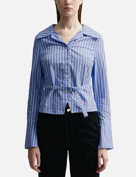 House of Sunny Elle Belted Shirt