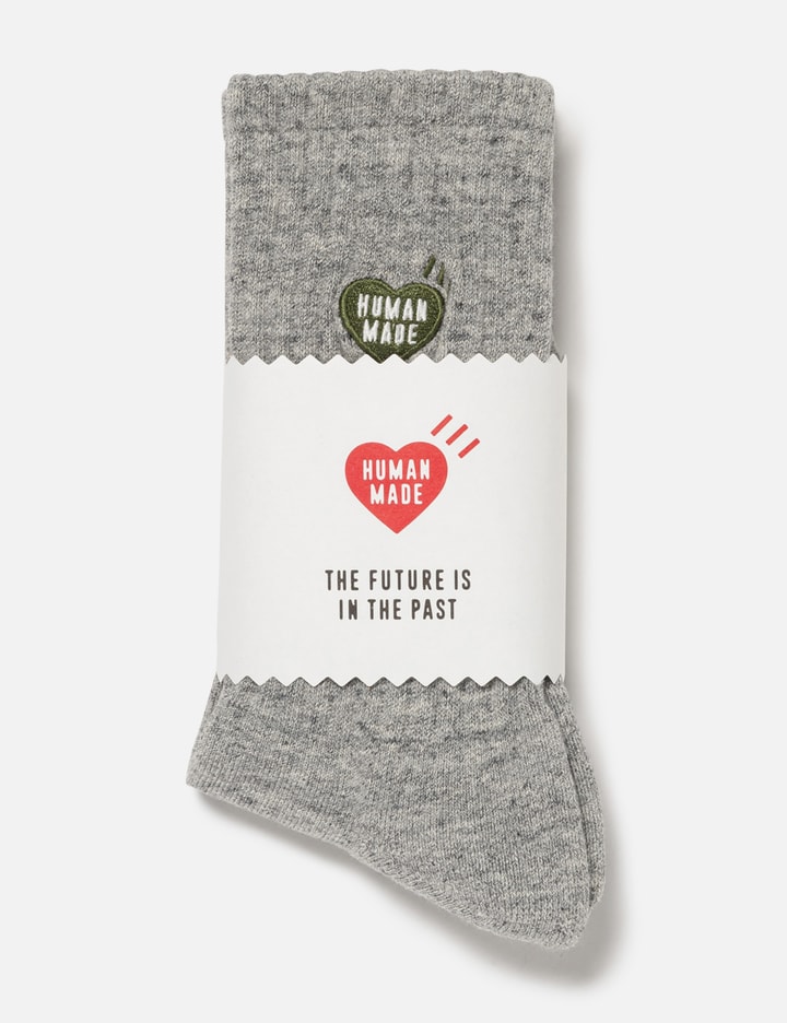 Human Made Pile Socks In Grey