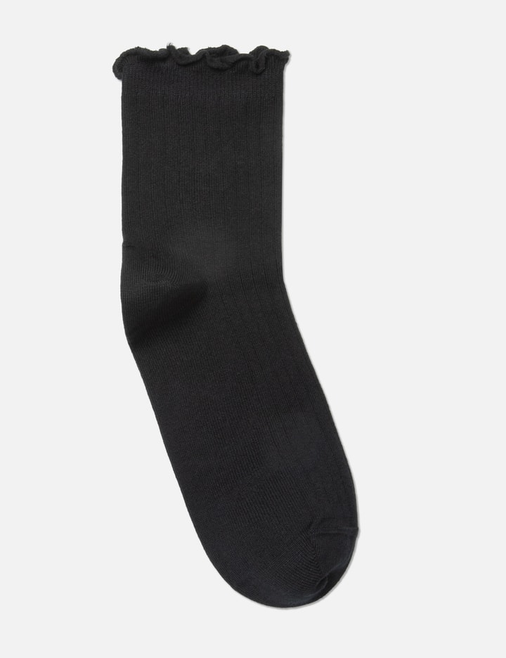 Maison Kitsuné Baby Fox Socks In Black
