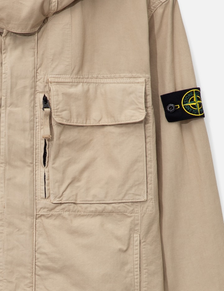Canvas Weave Cotton Hooded Field Jacket Placeholder Image