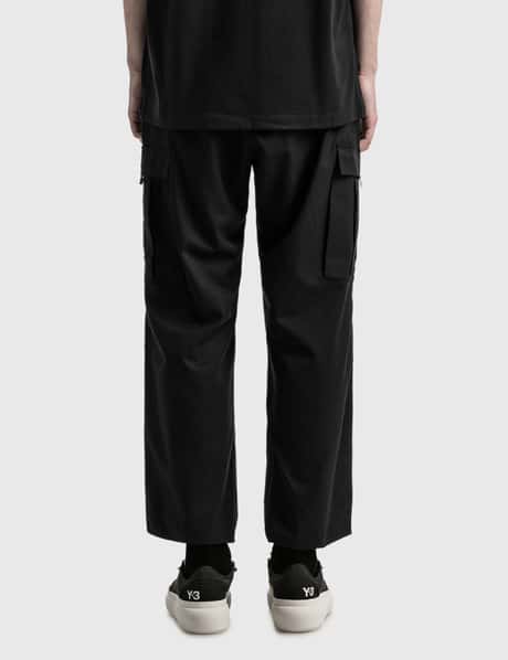 Y-3 - Classic Refined Wool Stretch Cargo Pants | HBX - Globally 