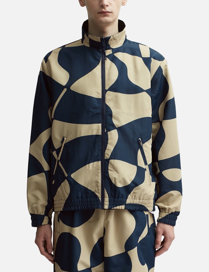 Shop By Parra Zoom Winds Reversible Track Jacket In Blue