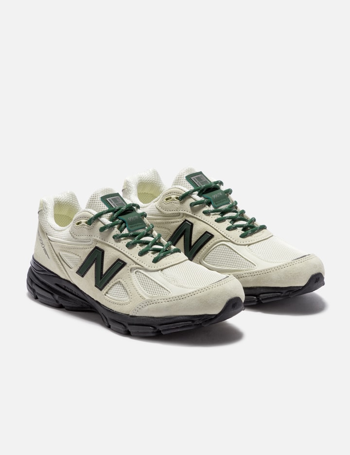 Shop New Balance Made In Usa 990v4 In Beige