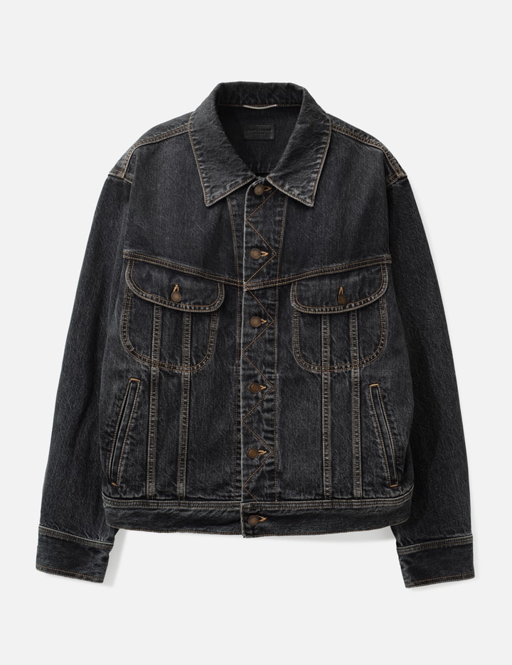 Saint Laurent Washed Denim Jacket