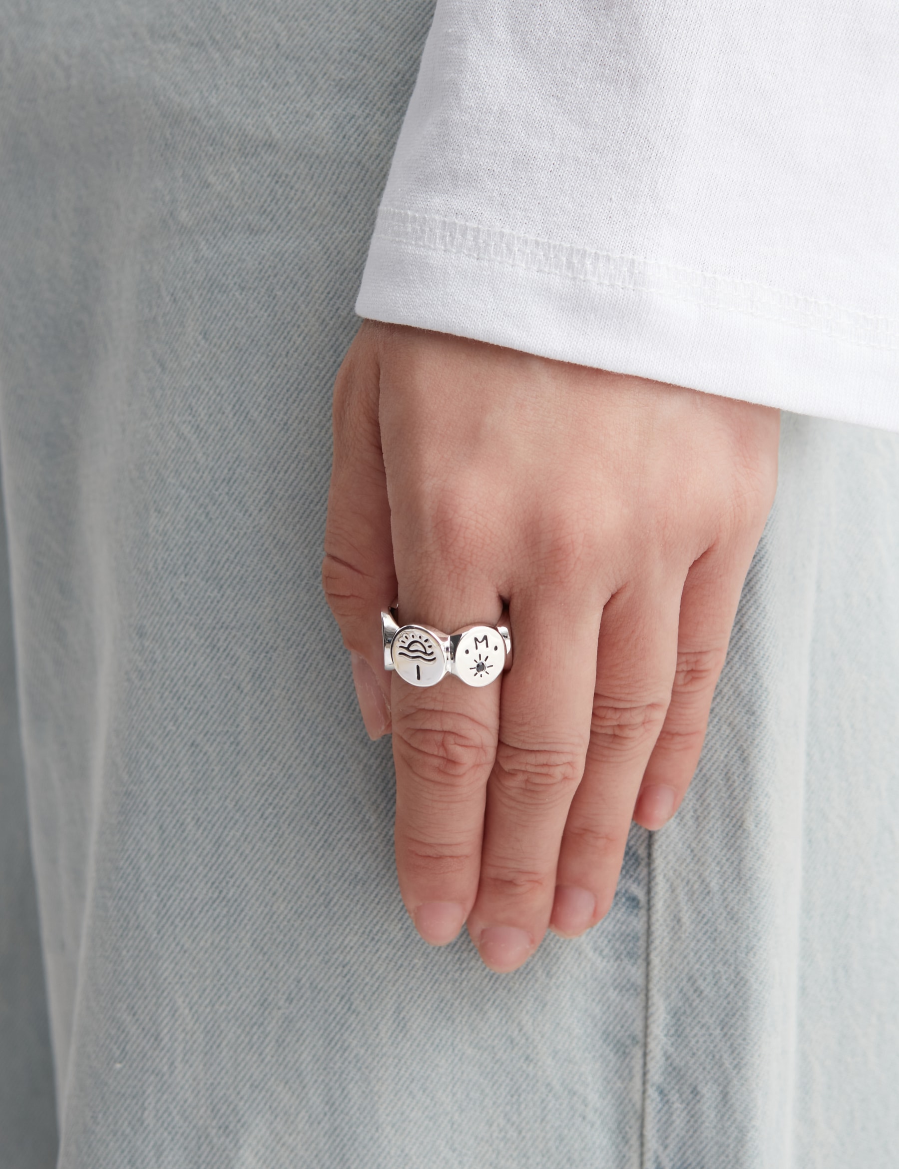 Simple Love Band Ring view 12