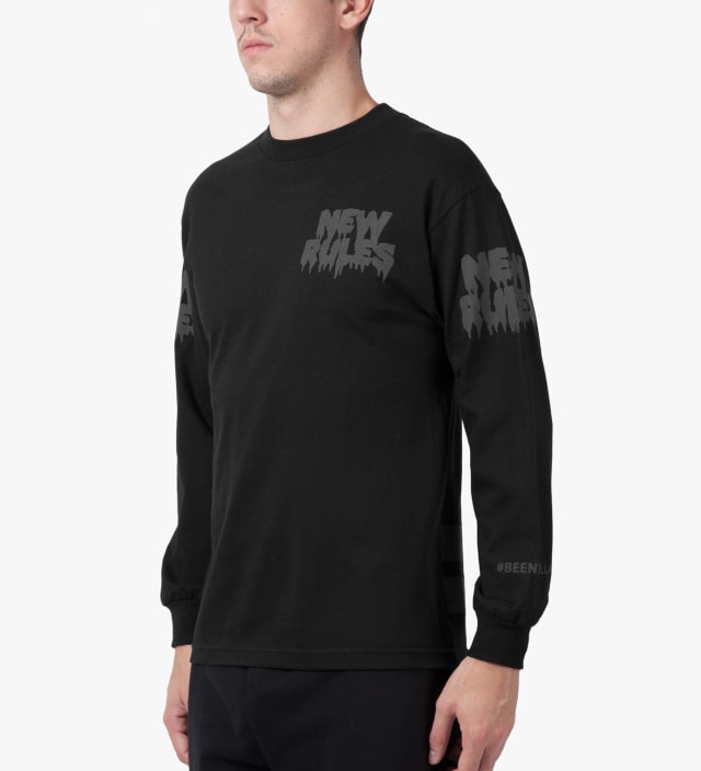 Black New Rules L/S T-Shirt Placeholder Image