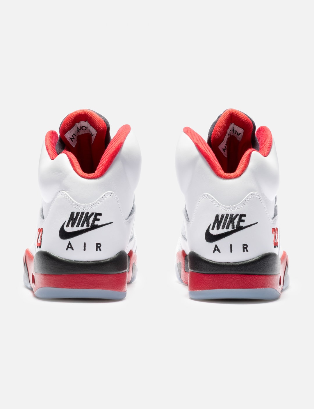 Air Jordan 5 Fire Red "Black Tongue" view 10