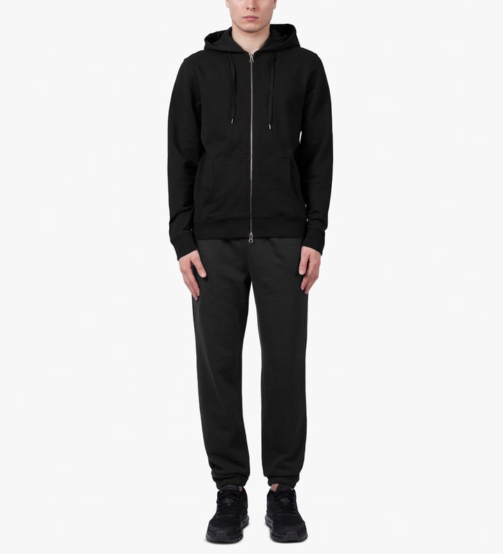 Black Zip Front Hoodie Placeholder Image