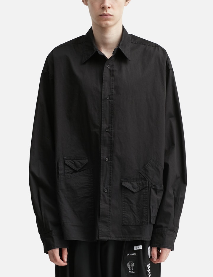 AJOBYAJO Cation Long Sleeve Utility Shirt