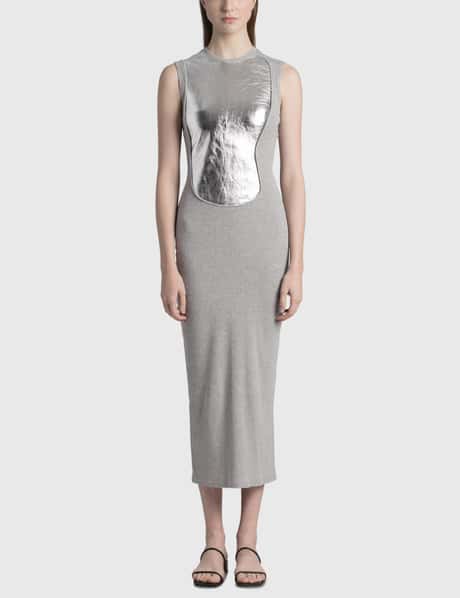 knee length dresses for ladies Vegan Leather Side Panel Dress – Elie Tahari main image 1