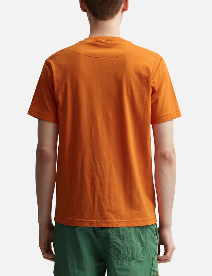 Shop Stone Island Short-sleeve T-shirt In Orange
