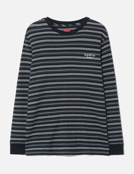 Supreme Ribbed Knit Stripe Top