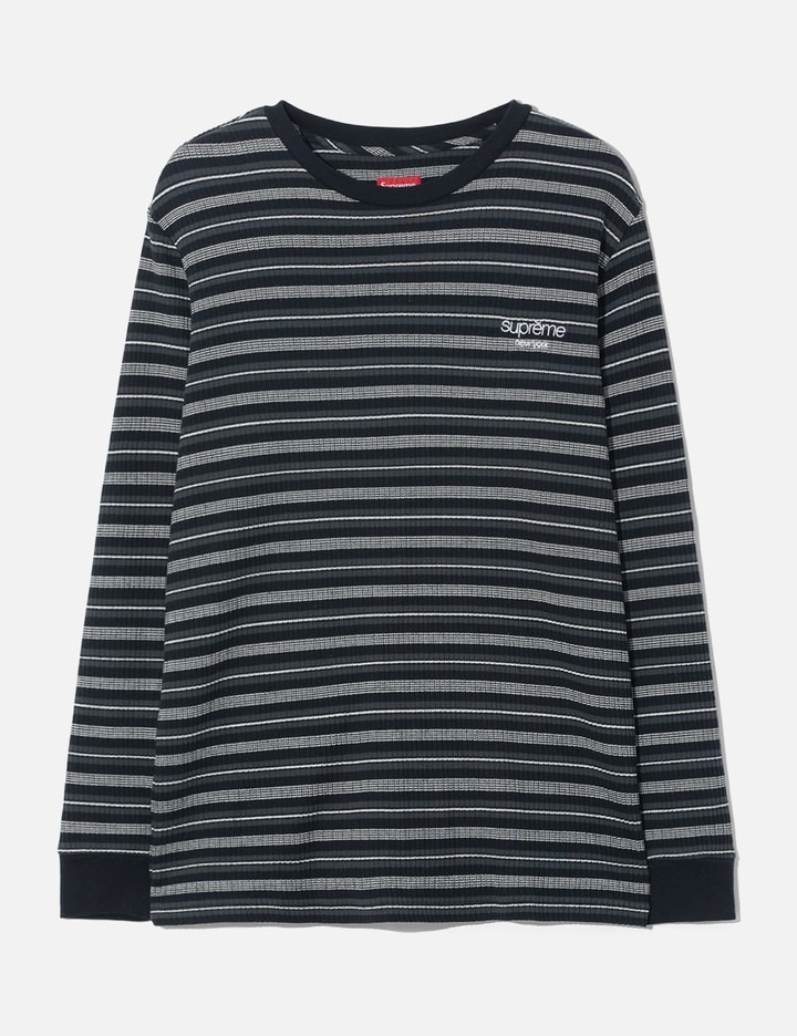 Ribbed Knit Stripe Top Placeholder Image