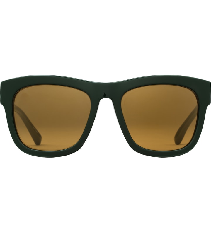 Linda Farrow x 3.1 Phillip Lim PL6C15SUN Hunter/Brass Mirror Sunglasses Placeholder Image