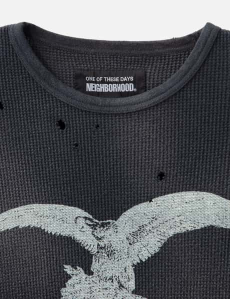 NH X OOTD . Waffle Fabric Crewneck Long Sleeve view 17