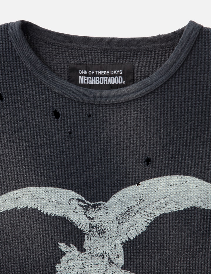 NH x OOTD . Waffle Fabric Crewneck Long Sleeve Placeholder Image