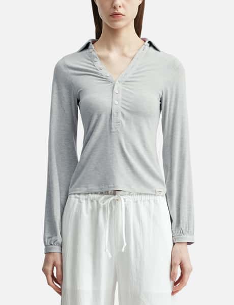G Gentle Henley Top view 10