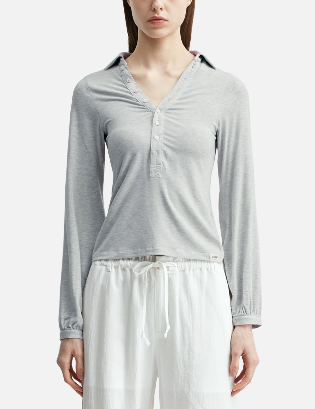 G Gentle Henley Top view 18