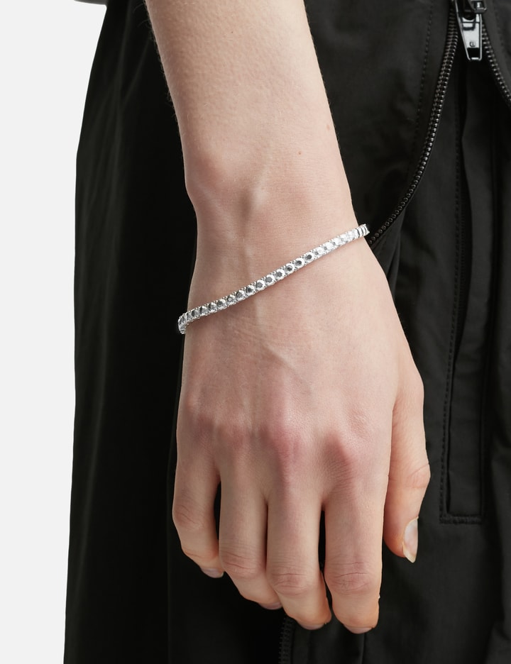 Silver Diamond Tennis Bracelet M Placeholder Image