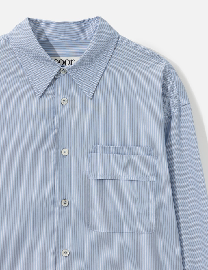 COOR Pin Stripe Pointed Shirt