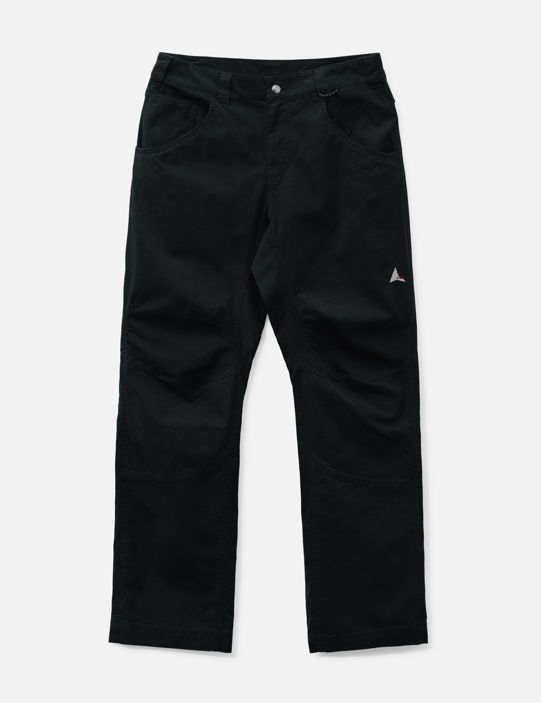 Roa Crimp Shaped Cotton Pants In Black/黑色/블랙/ブラック