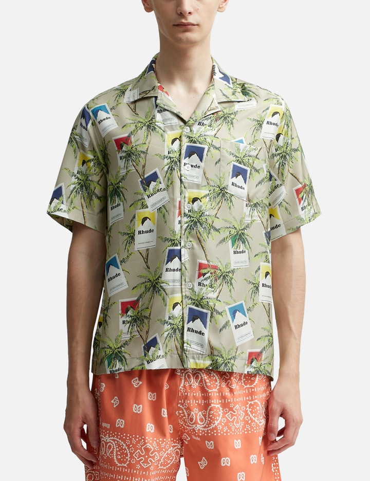 Cigarette Print Button Up Placeholder Image