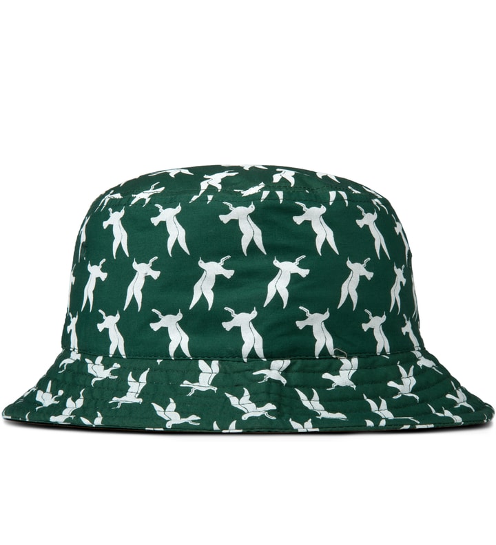 Green Seagulls Bucket Hat Placeholder Image