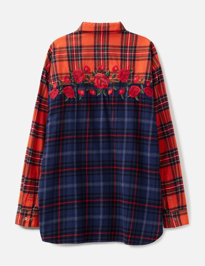 Awake NY Embroidery Floral Shirt
